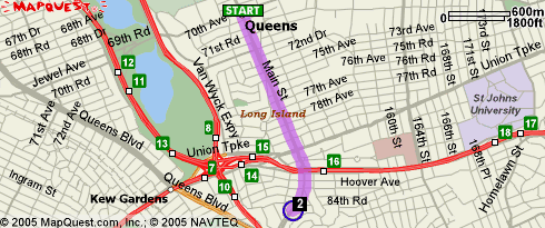 Driving Directions Map