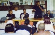 Michael Baisen at Harlem Book Fair on Long Island